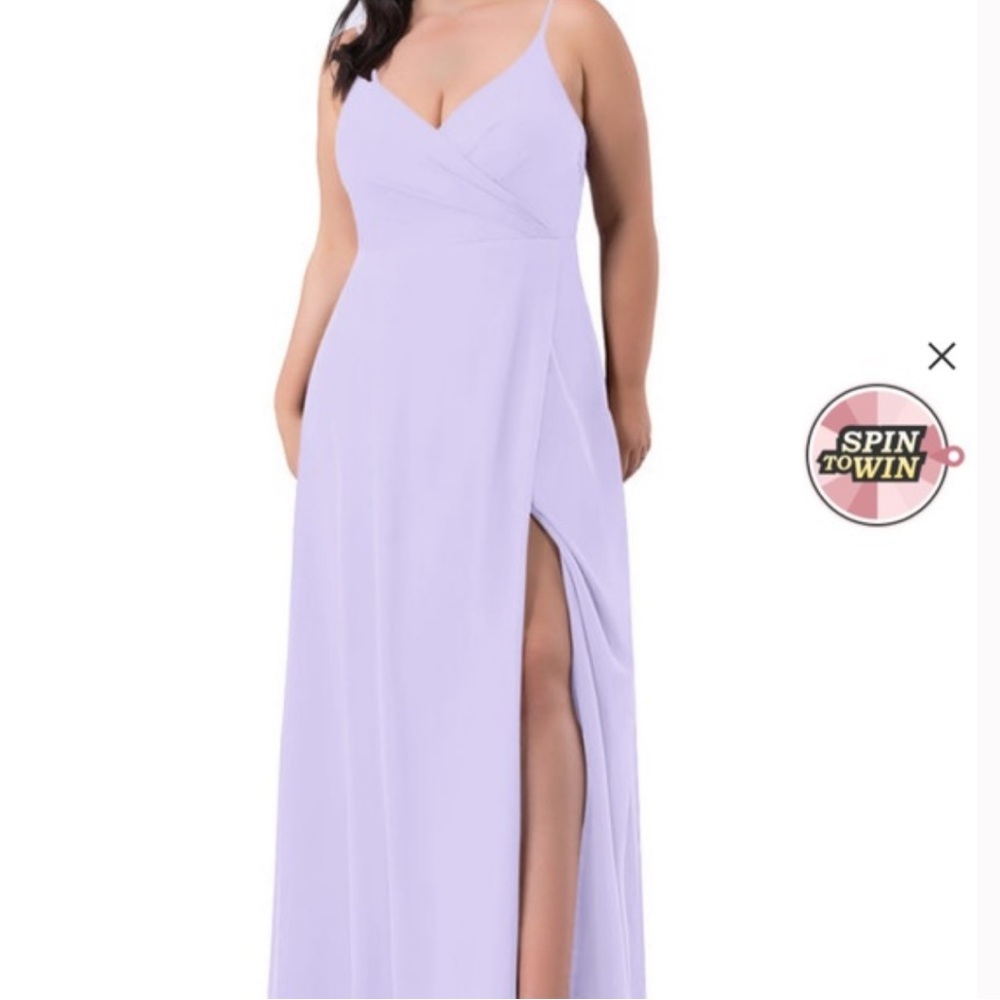 Azazie bridesmaids dress:Thana/ Lilac size 8.